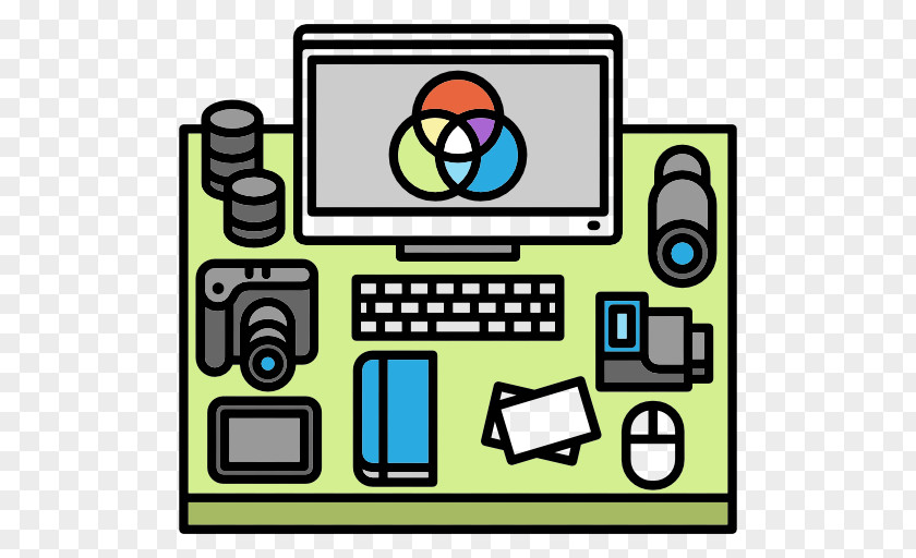 Computer Photographer Photography Icon PNG