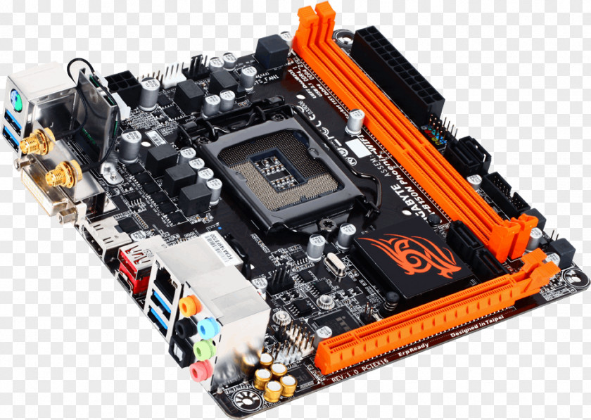 Intel Motherboard GIGABYTE GA-B150N Phoenix-WIFI B150 Mini-ITX LGA 1151 PNG