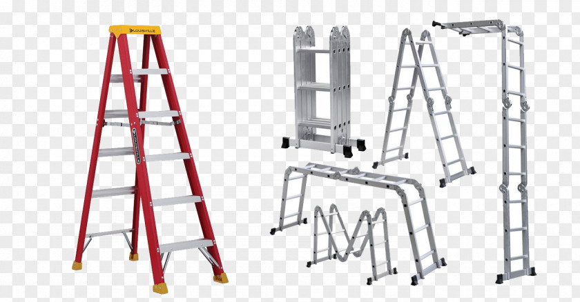 Ladder Attic Aluminium Keukentrap Altrex PNG
