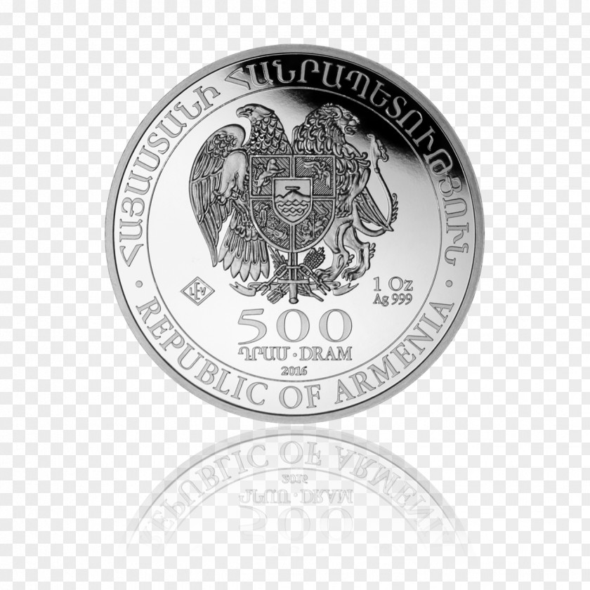 Noah's Arc Armenia Mount Ararat Ark Silver Coins PNG