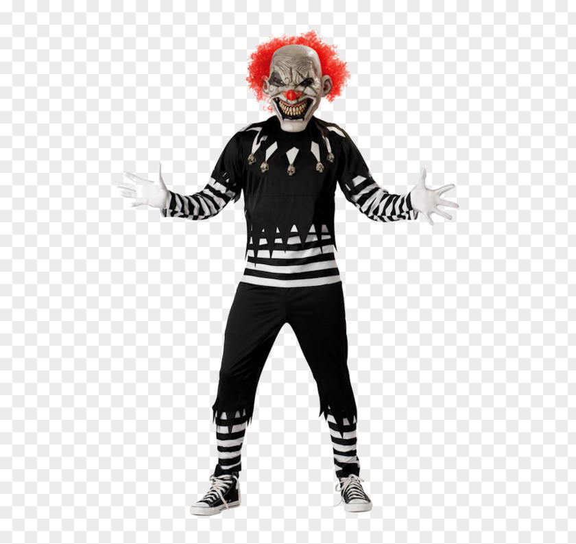 Scary Clown Evil Costume Mask Cosmetics PNG