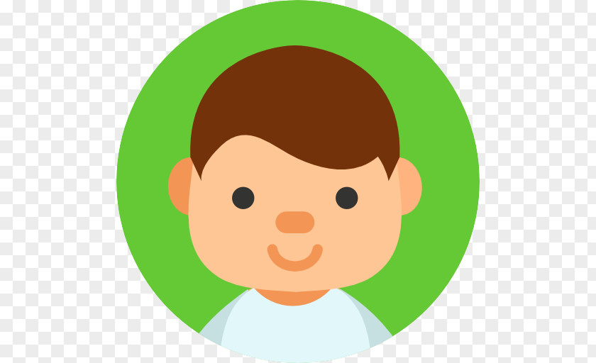 Smiling Boy Avatar Child User Profile PNG