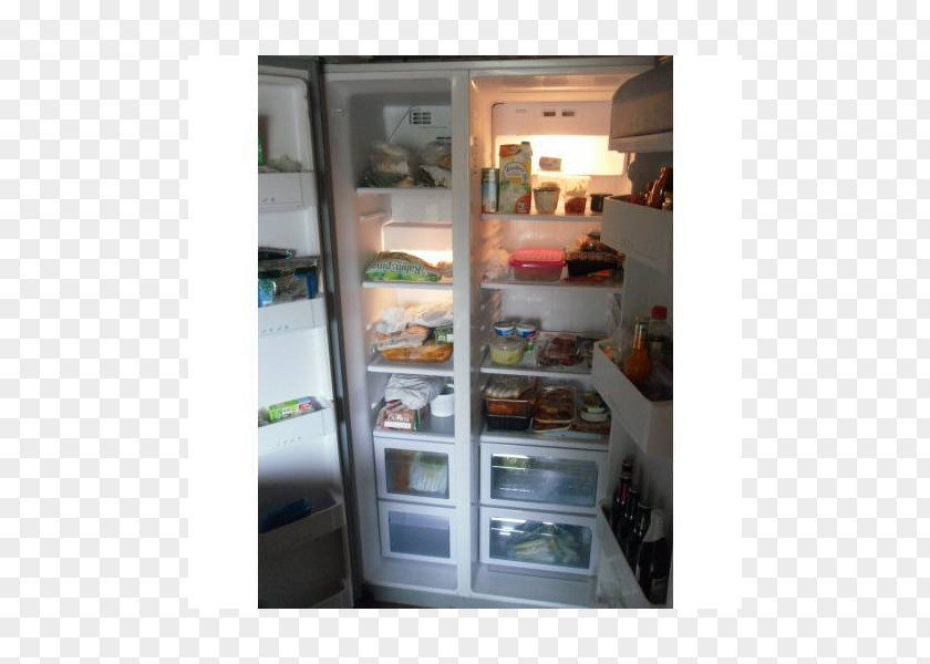 Refrigerator Glass Property Display Case Multimedia PNG