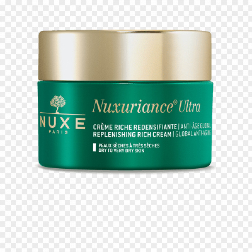 Rich Anti-aging Cream Nuxe Nuxuriance Ultra Anti-Aging Replenishing Fluid Skin Serum PNG