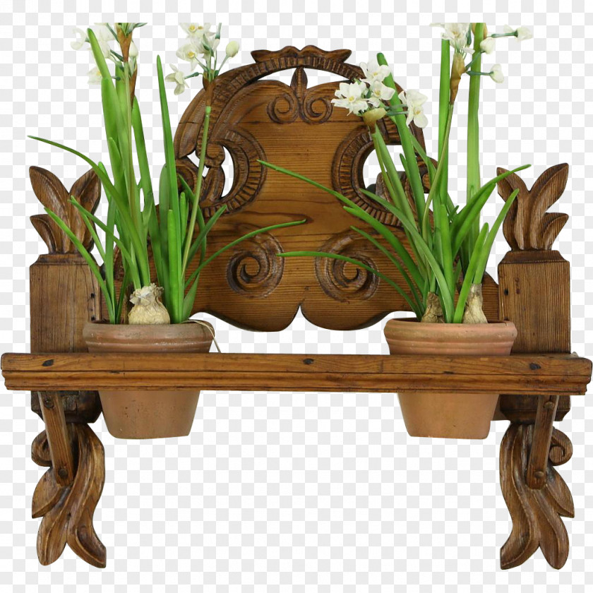 Table Shelf Furniture Wall Antique PNG