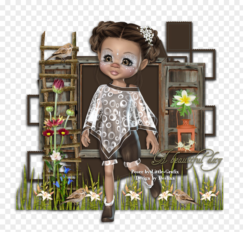 Ins Toddler Doll PNG