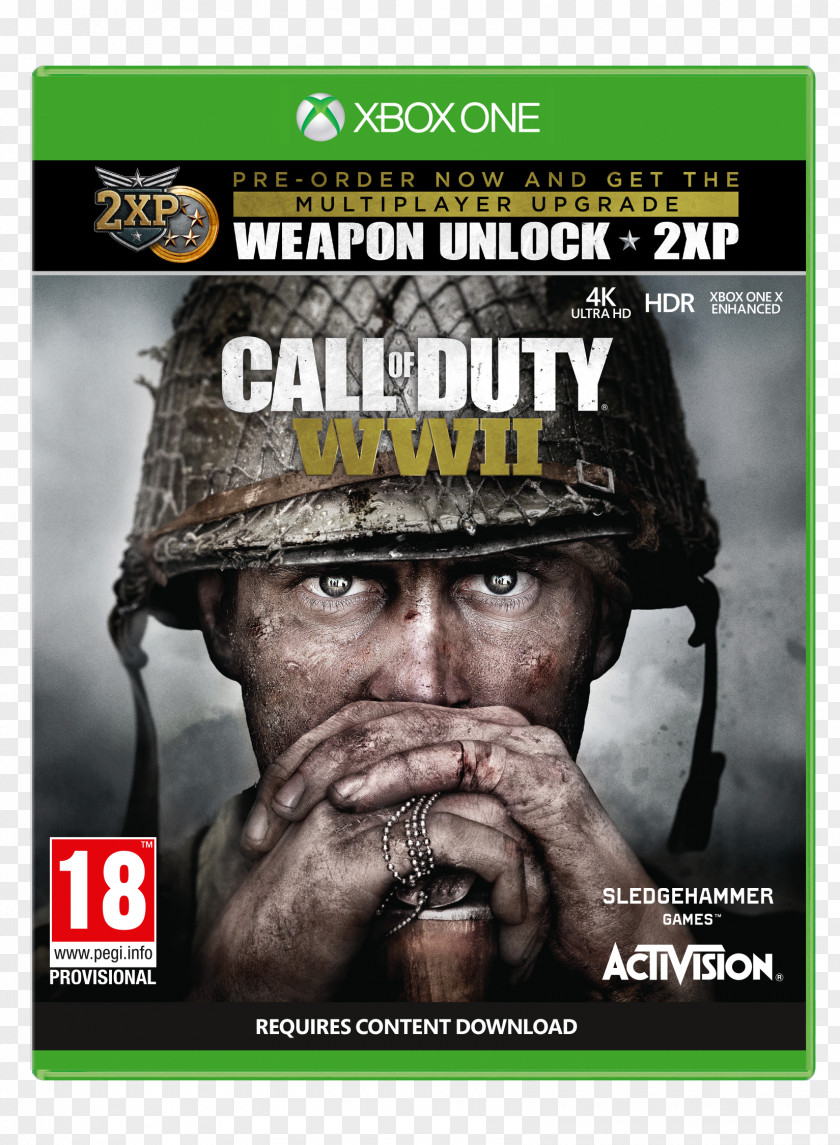 Preorder Call Of Duty: WWII Advanced Warfare Infinite Black Ops Xbox 360 PNG