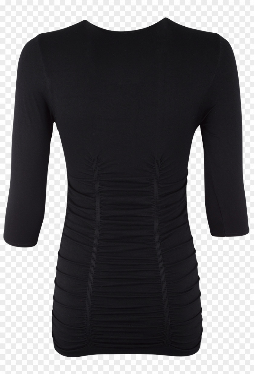 Sun Flower No Buckle Chart Long-sleeved T-shirt Little Black Dress Fashion PNG