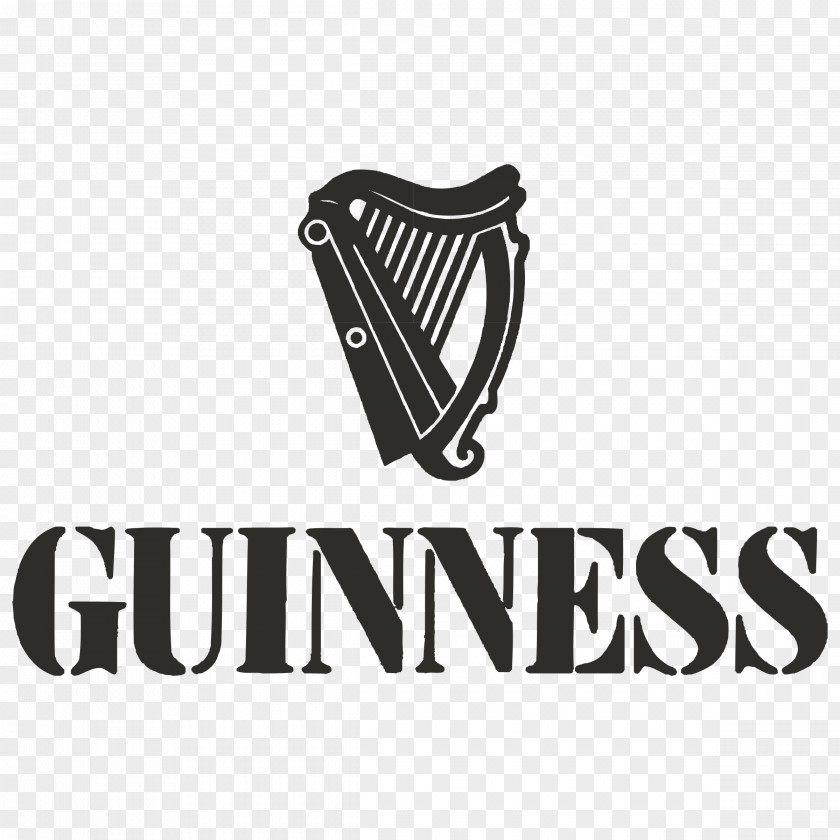 Beer Guinness Black Lager Logo Harp PNG