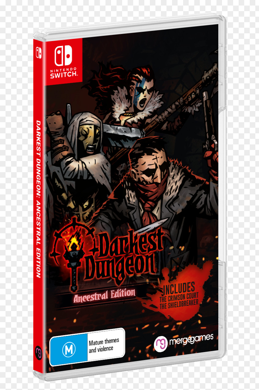 Darkest Dungeon Hellion Ancestral Edition Nintendo Switch Unbox: Newbie's Adventure Turn-based Strategy PNG