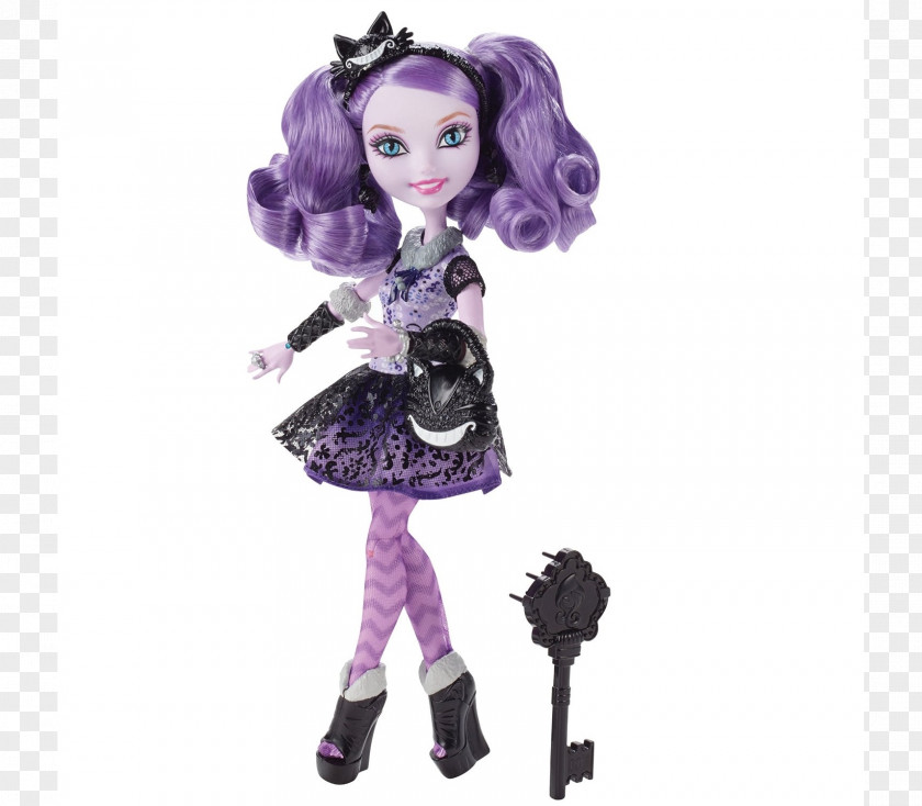 Doll Cheshire Cat Ever After High Way Too Wonderland Kitty Toy PNG