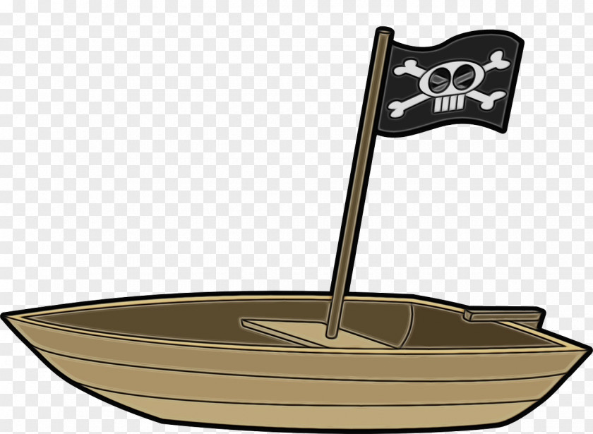 Flag Rowing Ship Cartoon PNG