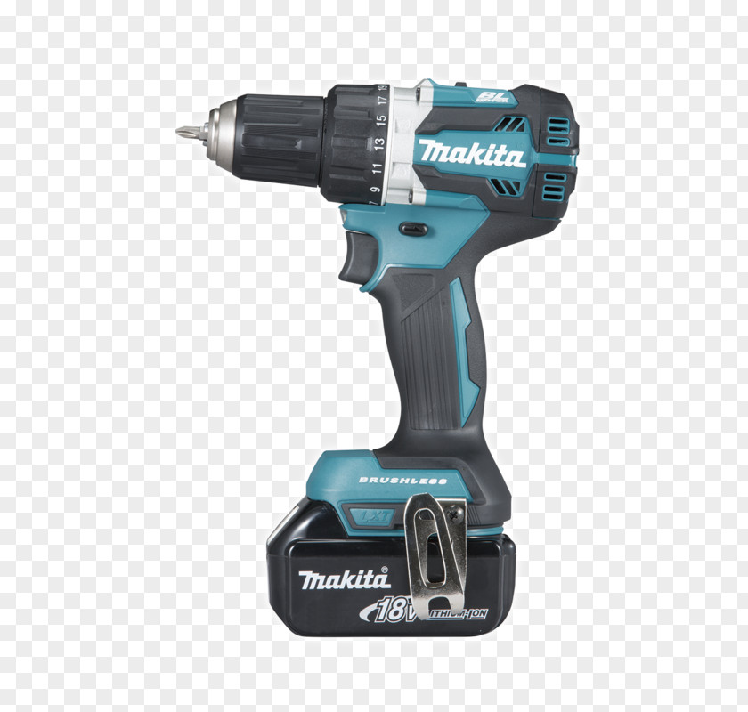 Makita 18v Brushless Drill Augers Screw Gun Klopboormachine PNG