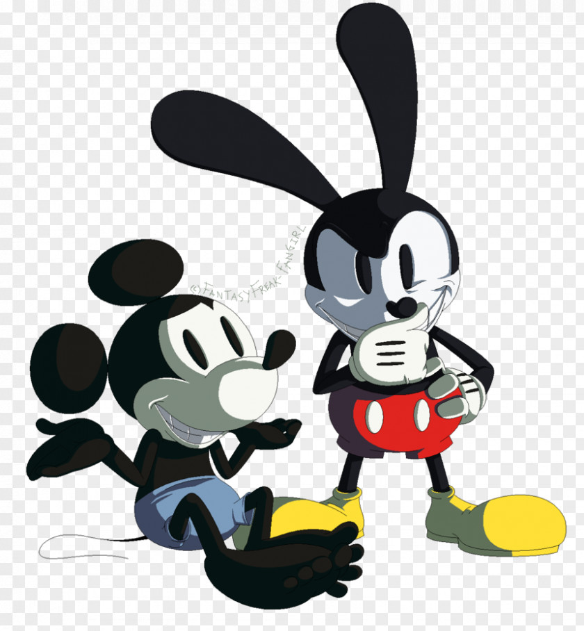 Oswald The Lucky Rabbit Mickey Mouse Epic Minnie Goofy PNG