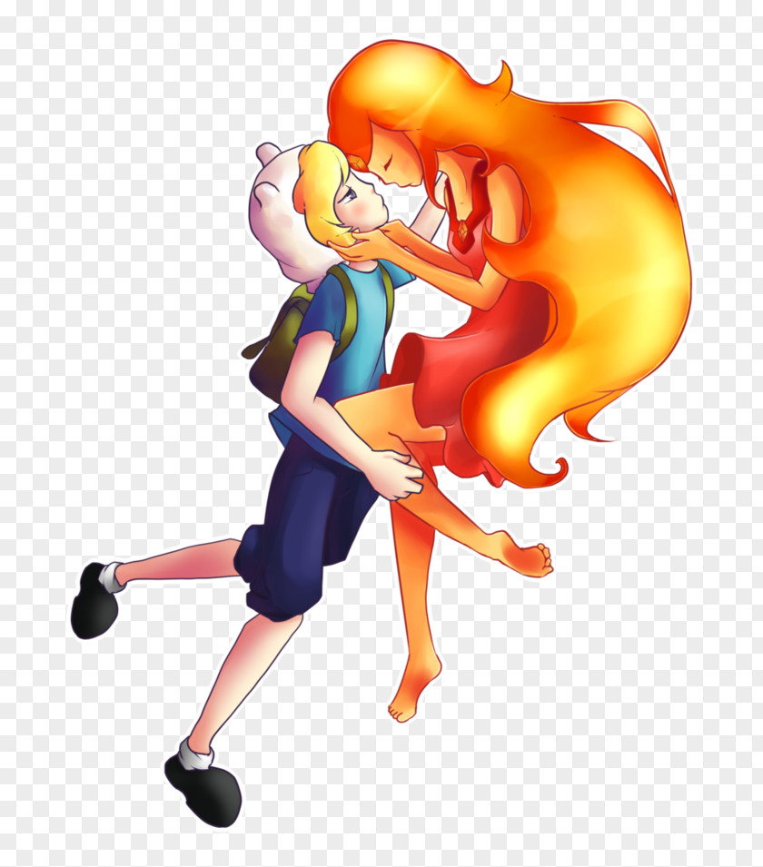 Break Up Flame Princess Finn The Human Ice King Bubblegum Drawing PNG