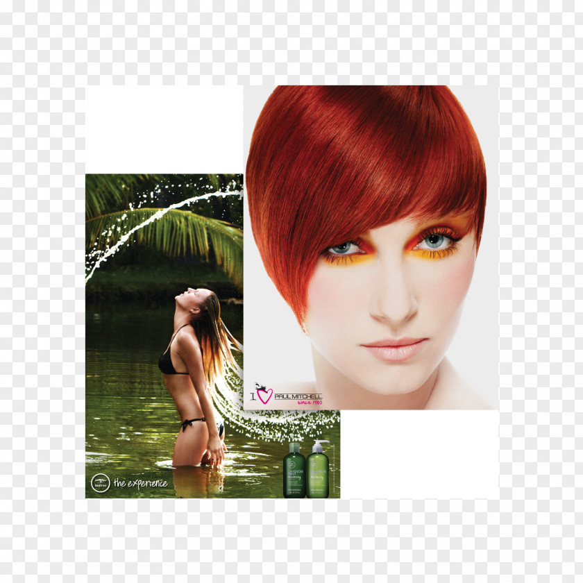 Hair Red Paul Mitchell Coloring Salon LeChene Capelli PNG