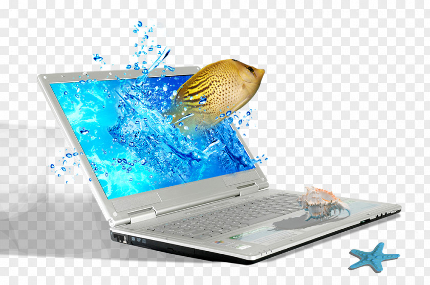 Laptop Netbook Computer File PNG