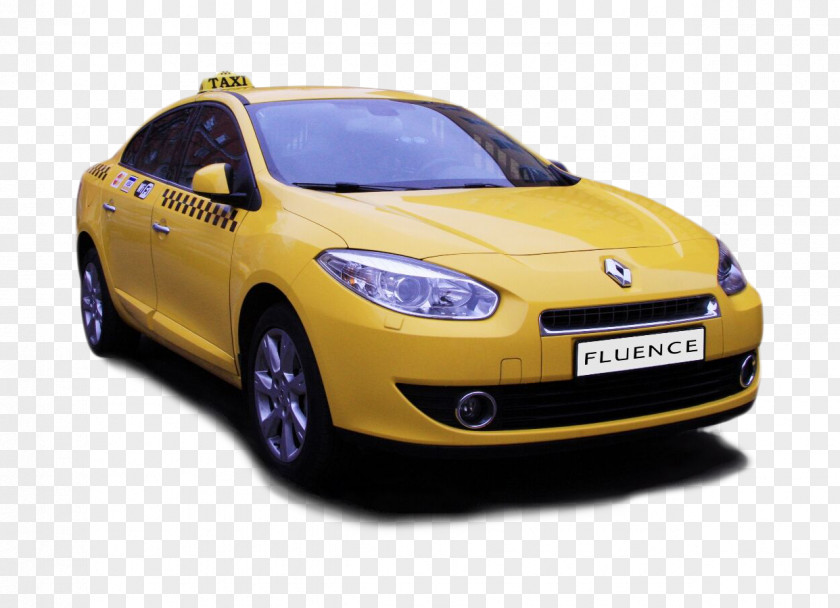 Renault Fluence Taxi Car Dacia Logan PNG