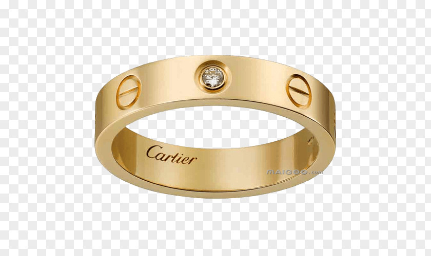 Ring Cartier Love Bracelet Colored Gold Jewellery PNG