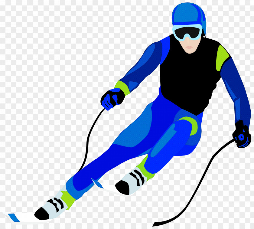 Skier Ski Equipment Sports Footwear PNG