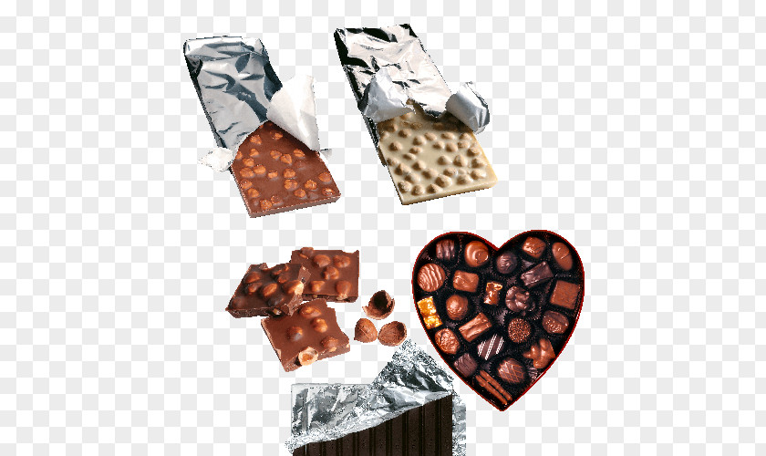 Sweet And Delicious Chocolate Pictorial Material Truffle Praline Bar Candy PNG