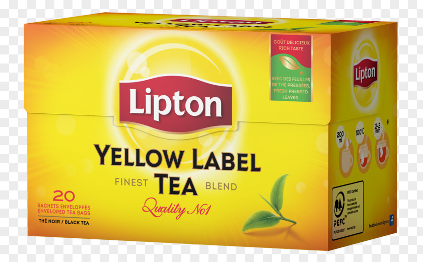 Tea Green Darjeeling Lipton Bag PNG