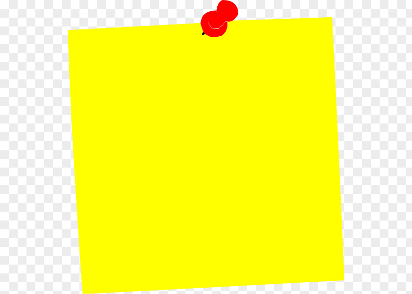 Yellow Square Cliparts Post-it Note Paper Clip Art PNG