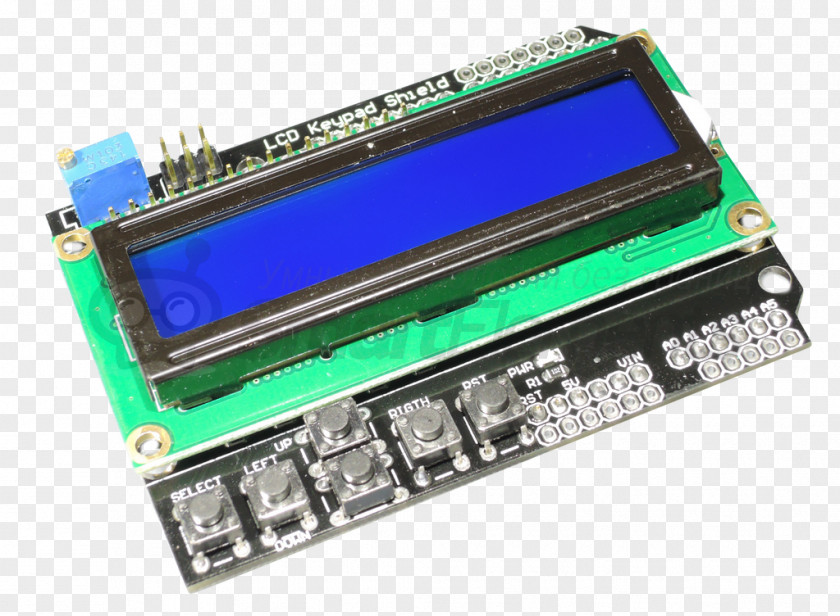 Lcd 1602 Microcontroller Transistor RAM Flash Memory Electronics PNG