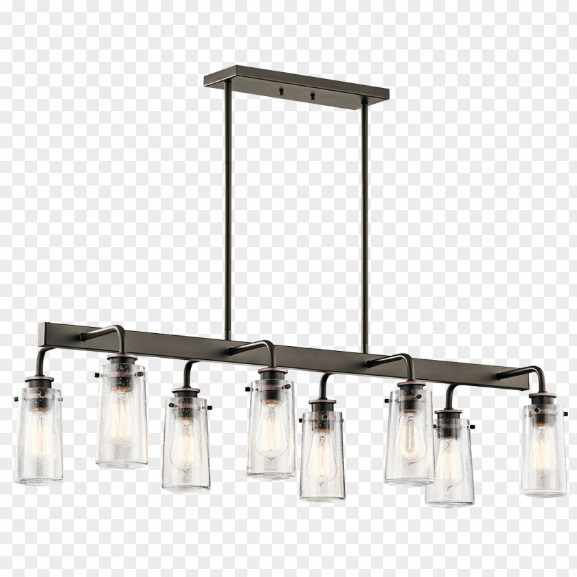 Linear Light Lighting Chandelier Kichler Fixture PNG