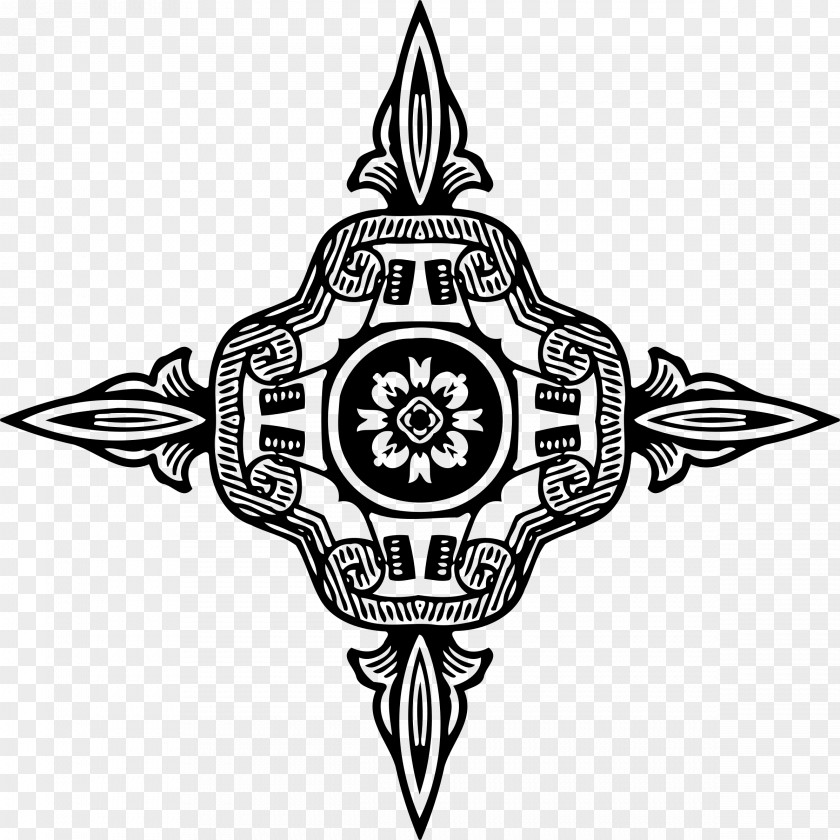 Shape Symmetry Ornament Logo PNG
