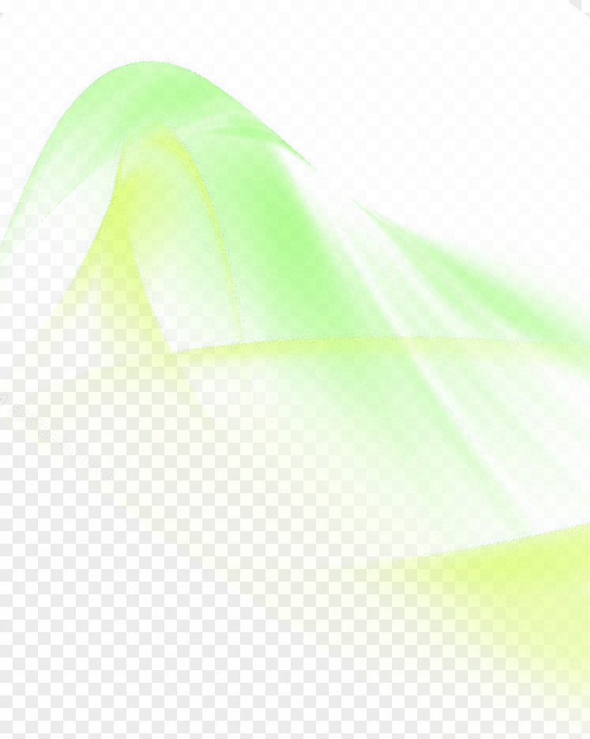 Tea Effect Element Light Green Computer Wallpaper PNG