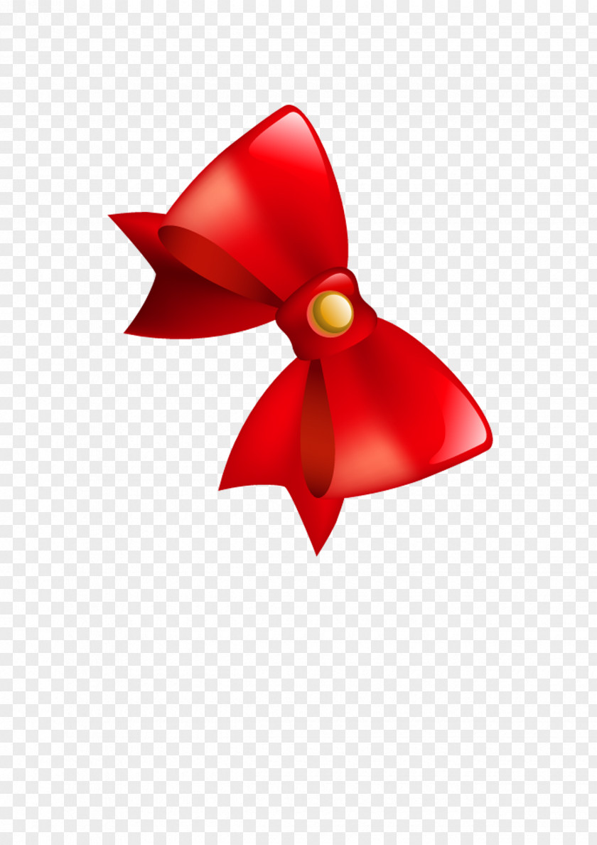 Christmas Red Tie HD Clips Necktie Bow PNG