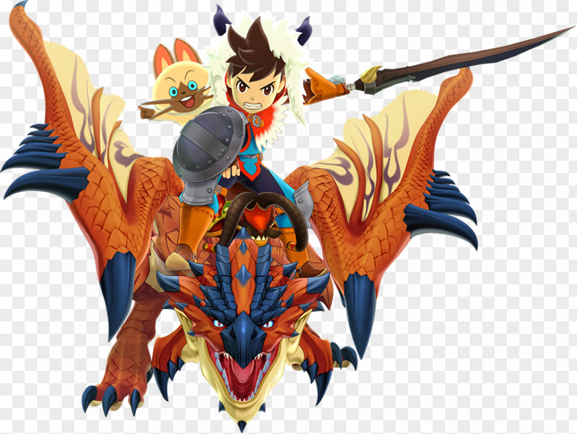 Dragon Japan Monster Hunter Stories Hunter: World 4 Pokémon Sun And Moon Nintendo 3DS PNG