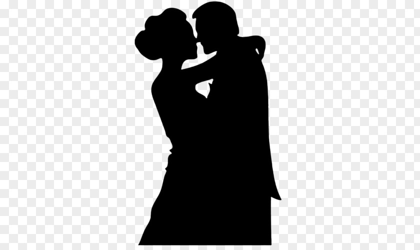 Silhouette Drawing Romance Film PNG