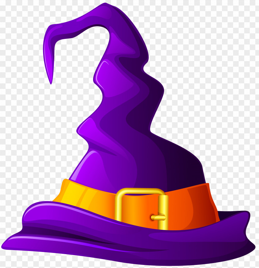 Witch Halloween Hat Clip Art PNG