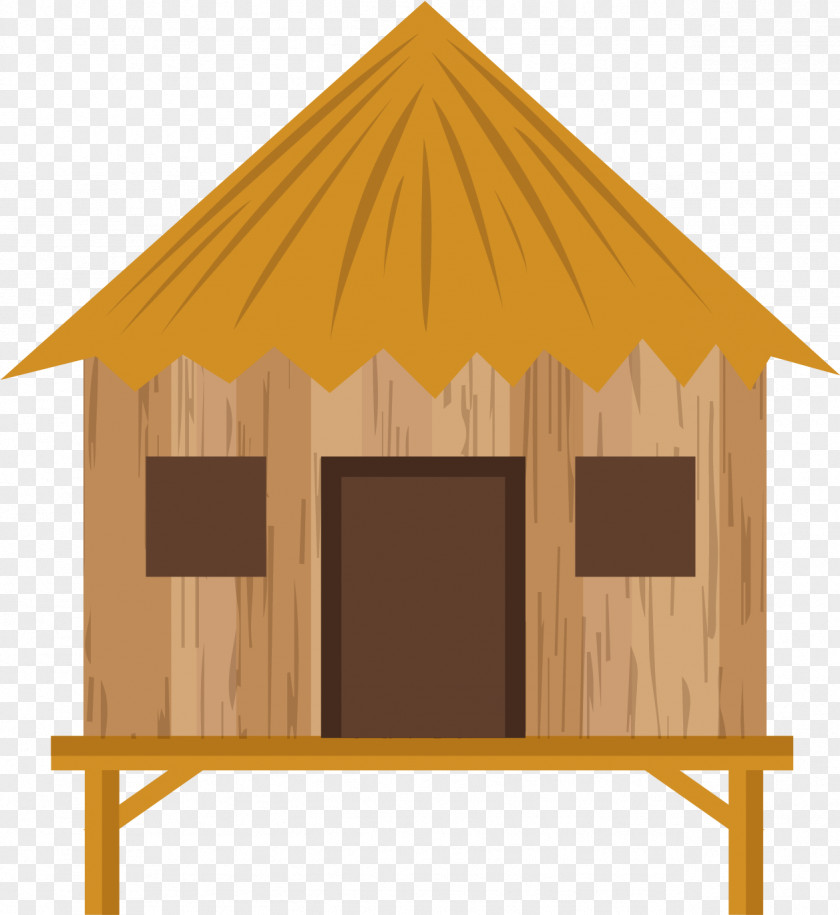 Wood Shed Building Background PNG