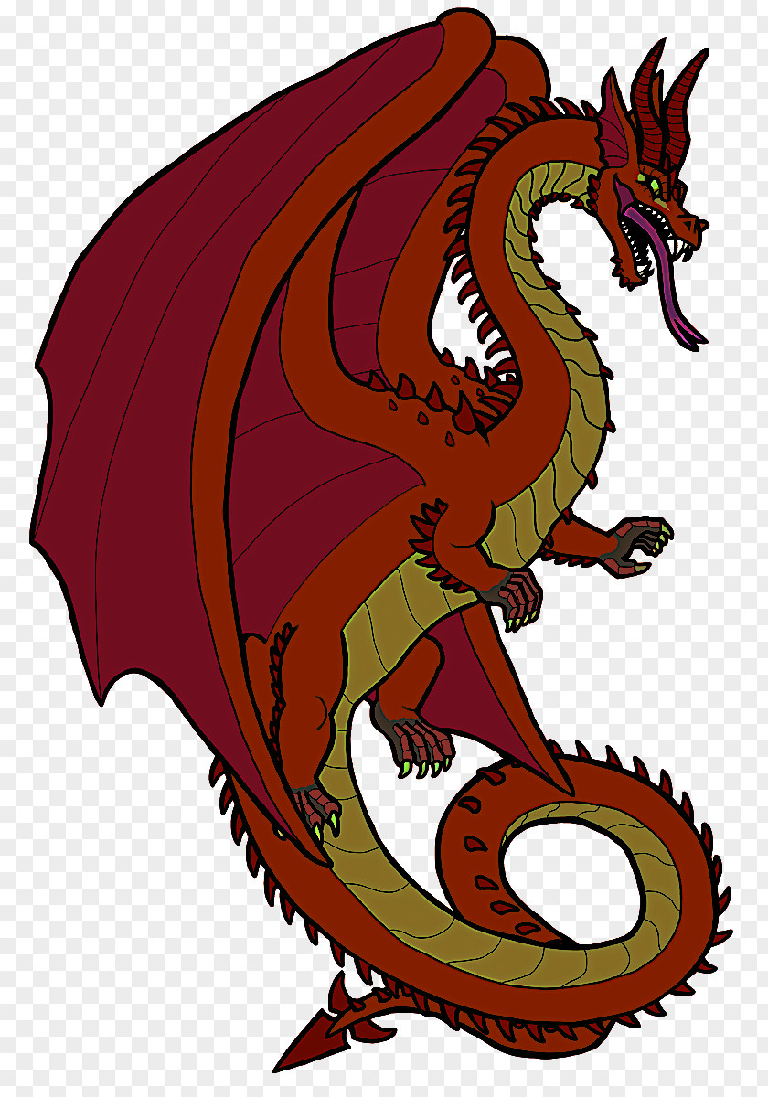 Cartoon Mythical Creature Dragon PNG
