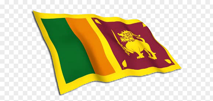 Flag Of Sri Lanka National Footage PNG