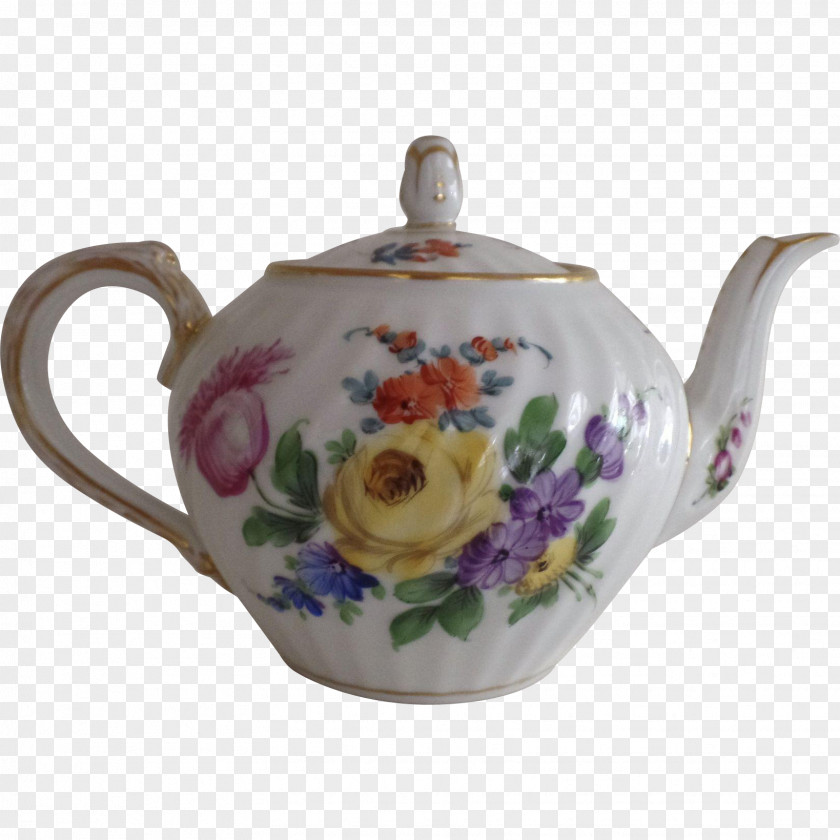 Kettle Teapot Ceramic Tableware Porcelain PNG