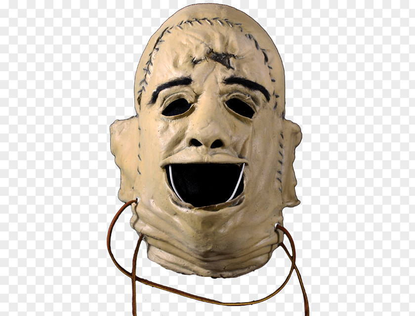 The Texas Chain Saw Massacre Leatherface Chainsaw Mask Costume PNG