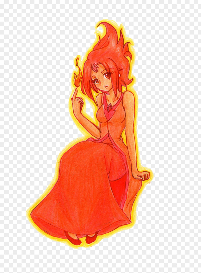Hora Da Aventura Flame Princess Finn The Human Fan Art Marceline Vampire Queen Drawing PNG