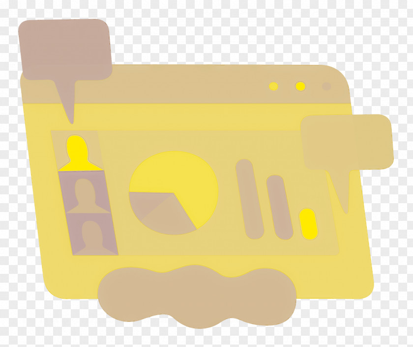 Rectangle Yellow Font Meter Material PNG