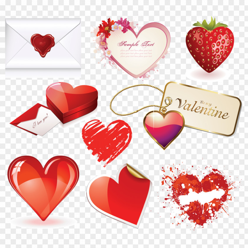 All Kinds Of Love Valentine's Day Heart February 14 Clip Art PNG