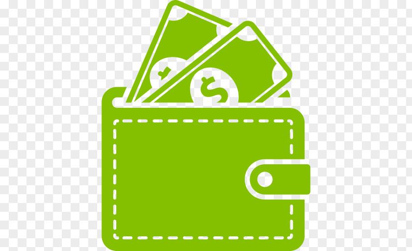 Green Blog Wallet Icon PNG