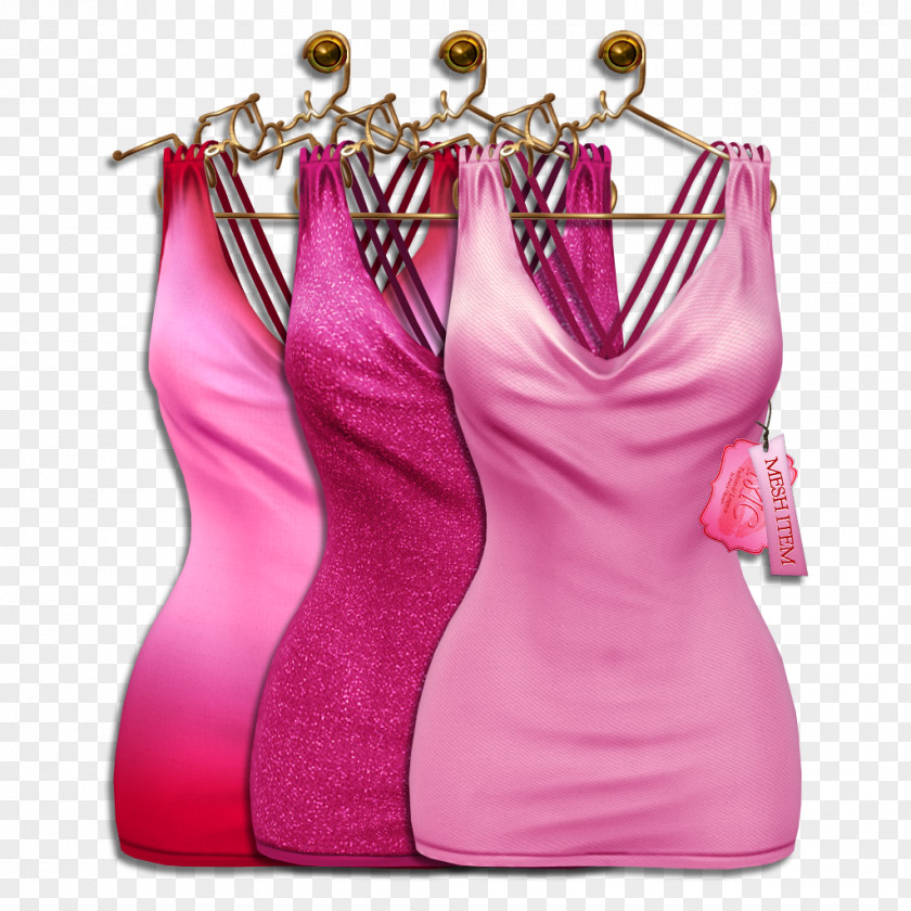 Mini Dress Shoe Pink M Shoulder Mannequin PNG
