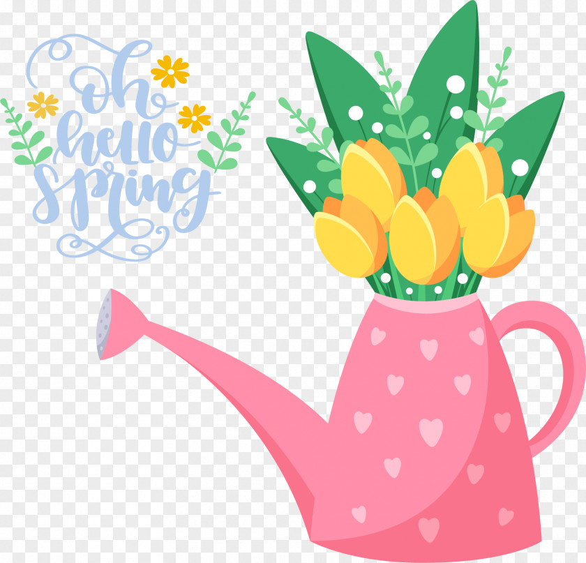 Royalty-free Vector Flower Regadera Con Flores Watering Can PNG