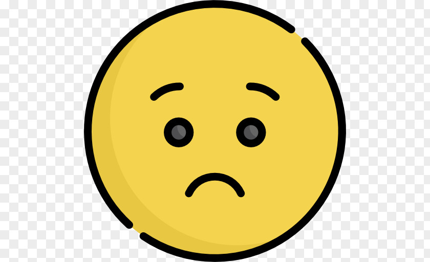 Sad Face Smiley PNG