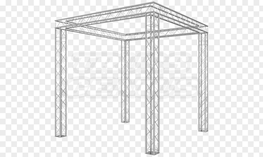 Truss Metal Structure Scaffolding Trade Show Display Exhibition PNG