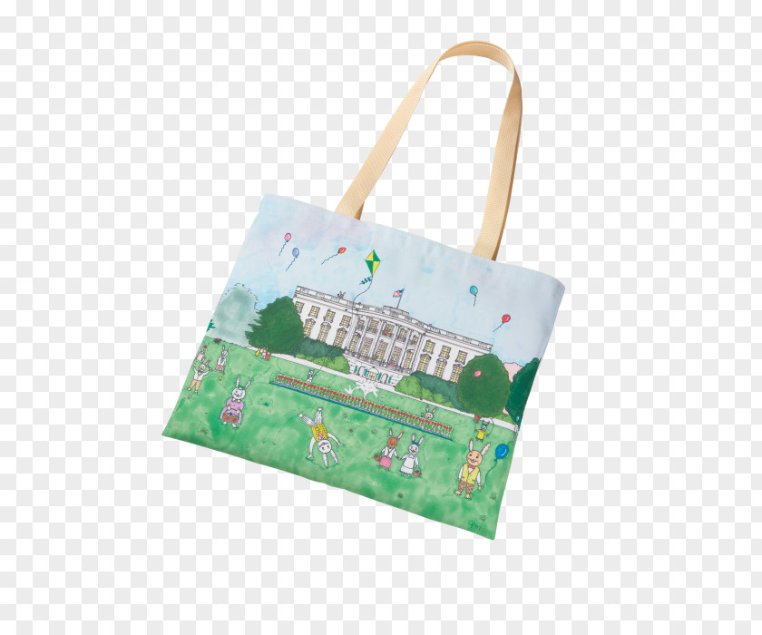 White House Easter Egg Roll Handbag PNG