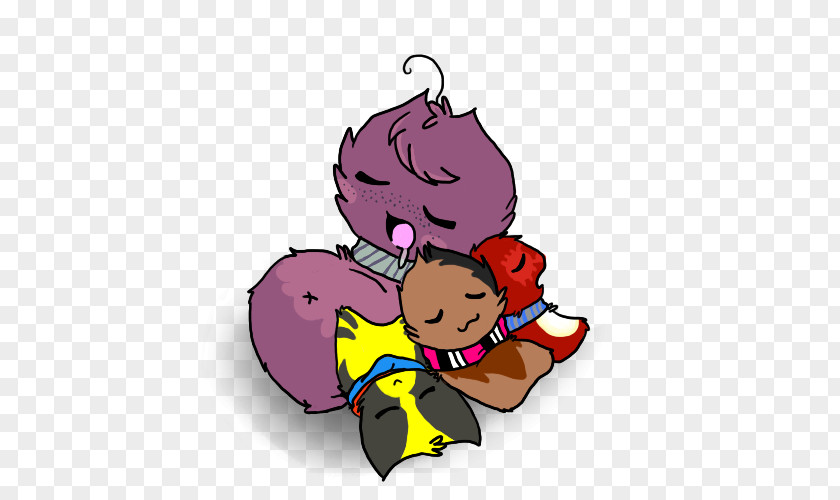 Be Fast Asleep Cartoon Purple Clip Art PNG